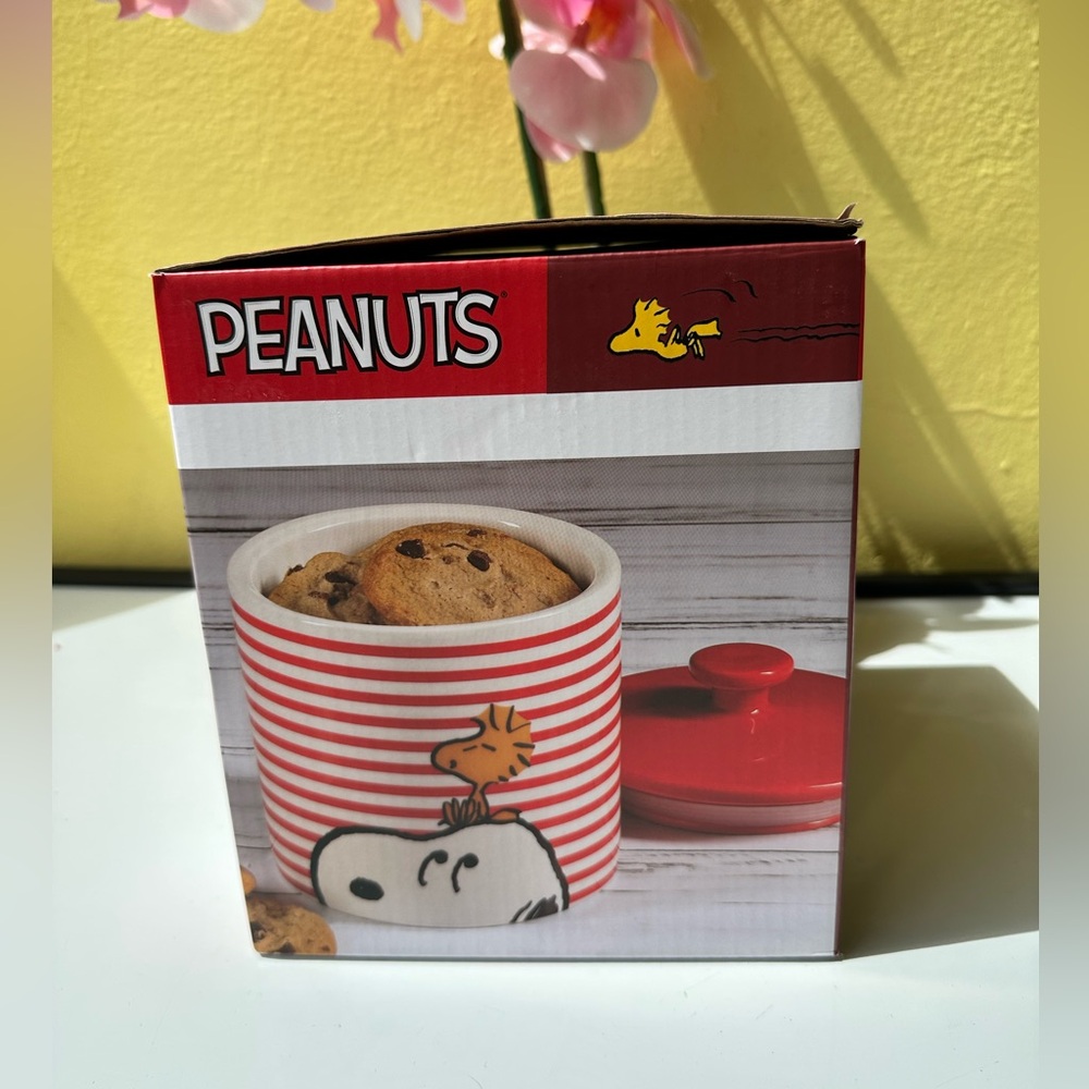New Peanuts  Snoopy  & Woodstock Cookie Jar